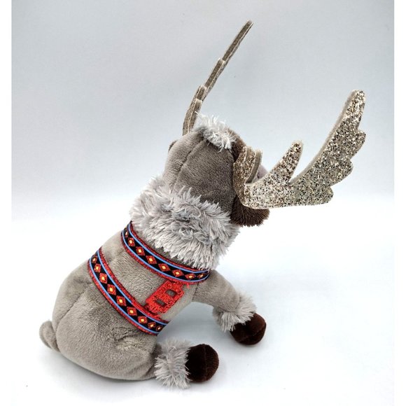 Sparkle Sven Reindeer Disney Frozen II Plush 6.5" Antlers 2019 Ty Beanie Baby - Picture 4 of 11